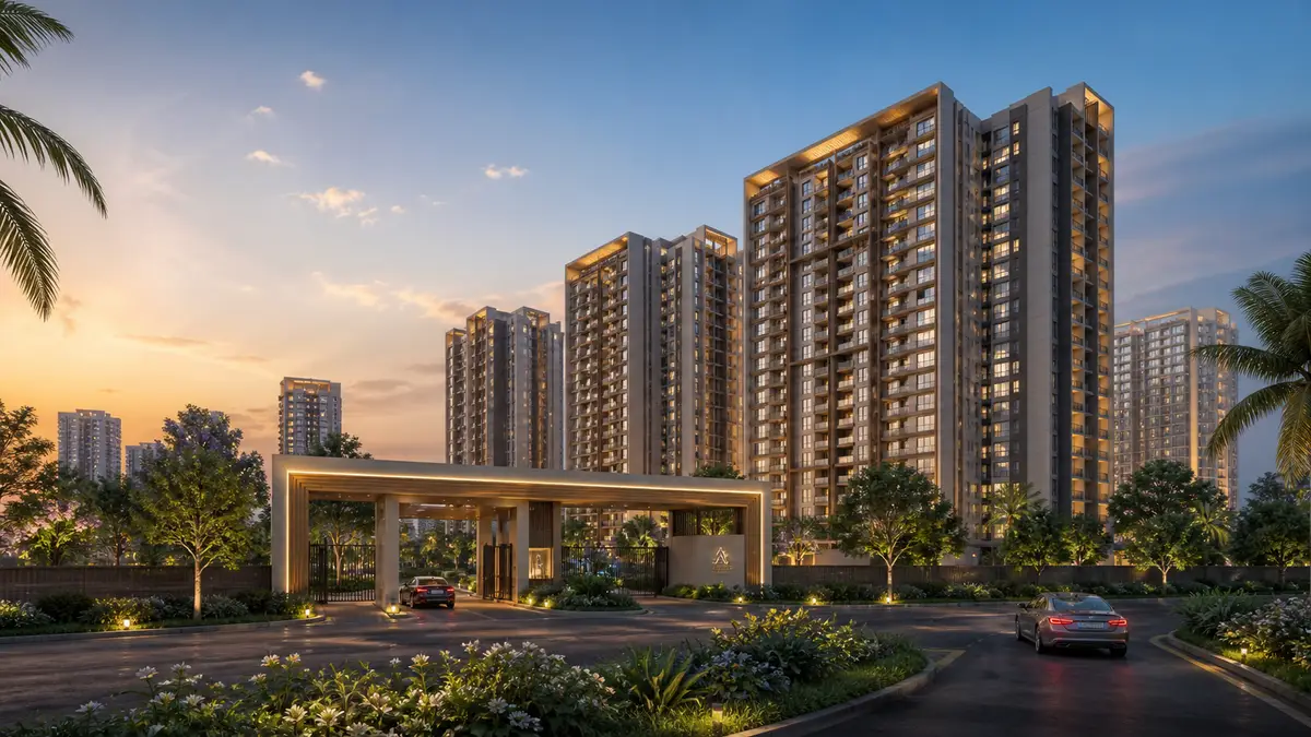 Abhee Electronic City entry gate
